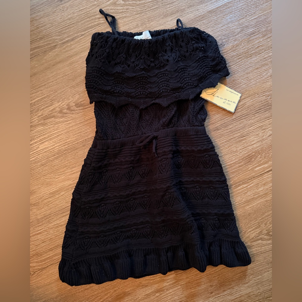 Black Knit Dress